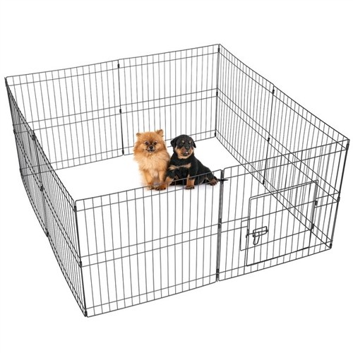 Parc enclos chiot animaux - chiot,