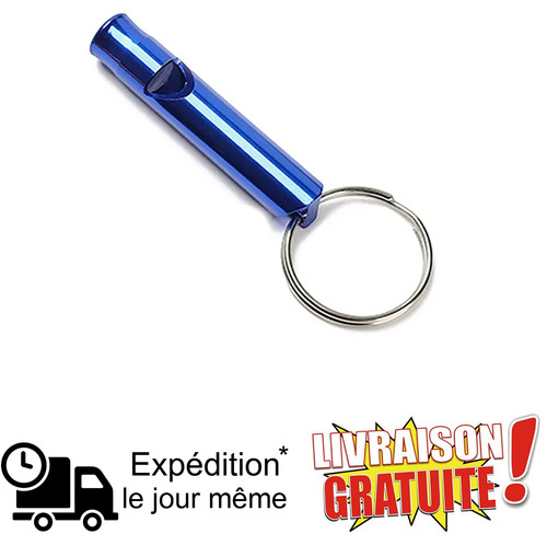 Sifflet bleu chien chat - chien,